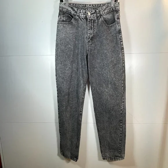 Shein Frosted Mom Jeans - Picture 2 of 8